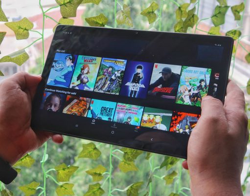 Nonton di Rumah Makin Meriah dengan Samsung Galaxy Tab A7 nonton di rumah