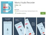 Mantul Audio Recorder, Aplikasi Gratis Anak Negeri