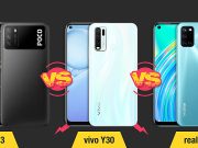 Adu Fitur POCO M3, Se-KILLER Apa POCO M3 Dibandingkan Vivo Y30 dan realme C17? adu fitur poco m3 vs