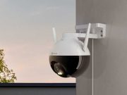 EZVIZ C8C, Kamera Pan/Tilt Wi-Fi Outdoor Pertama untuk Keamanan Rumah EZVIZ C8C