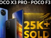 Penjualan POCO X3 Pro dan F3 5G Tembus 25.000 Unit Lebih Penjualan POCO X3 Pro