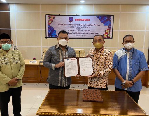 Bhinneka.Com dan Pemkot Ternate Bangun Lokapasar “MILIK TERNATE” Bhinneka.Com dan Pemkot Ternate