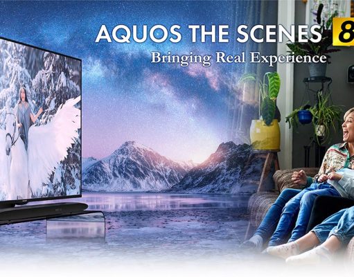 Sharp Luncurkan Aquos The Scenes 8K Aquos The Scenes 8K