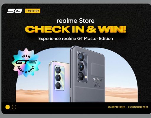 realme Gelar Program Store Check In and Win Berhadiah Store Check In and Win