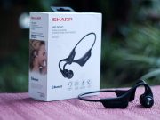 Review Sharp HP-BC50 Wireless Bone Conduction, Tidak Bikin Telinga Nyeri Sharp HP-BC50 Wireless Bone Conduction Headphones