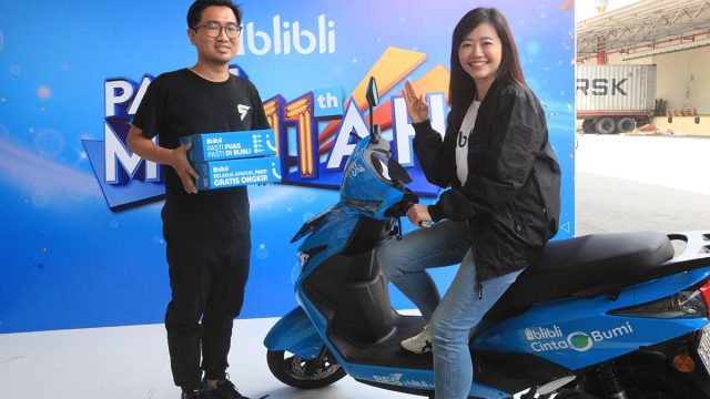 Transportasi Eco-friendly Blibli