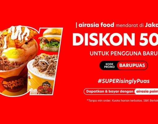 Airasia food Hadir di Jakarta, Hadirkan Sederet Promo Menarik airasia food