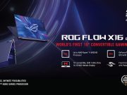 ASUS ROG Flow X16, Laptop Gaming Convertible 16 inci Pertama di Dunia ASUS ROG Flow X16