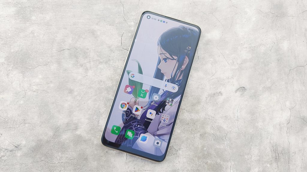 layar oppo reno8