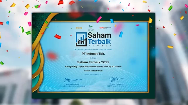 IOH Raih Saham Terbaik 2022