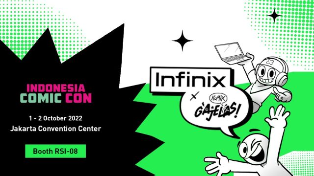 Laptop Baru Infinix di Comic Con