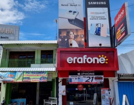 Erajaya Buka Gerai Baru dan Gelar Kampanye erafone Lebih Dekat Gerai Erafone Baru