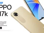 OPPO A17k Unggulkan Desain Elegan dan Premium di Kelasnya OPPO A17k