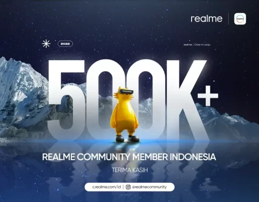 realme Community Indonesia Kini Miliki 500 Ribu Anggota realme community indonesia 500k anggota
