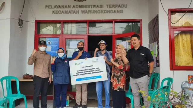 Lintasarta Donasi Gempa