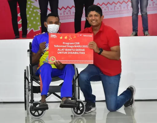 Telkomsel Siaga Berbagi Kasih Tanpa Batas di Momen Natal 2022 telkomsel siaga natal 2022