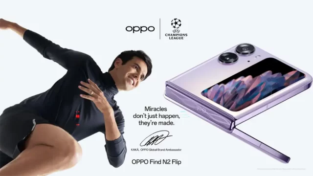 Ricardo Kaká OPPO Find N2 Flip
