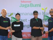 Lanjutkan Program Carbon Offset, Telkomsel Tanam 15.060 Pohon telkomsel tanam pohon