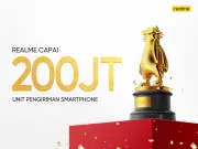 realme Torehkan Rekor Baru 200 Juta Unit Pengiriman Global realme 200 juta