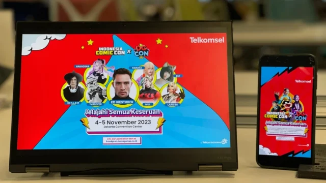 telkomsel indonesia comic con x dg com 2023