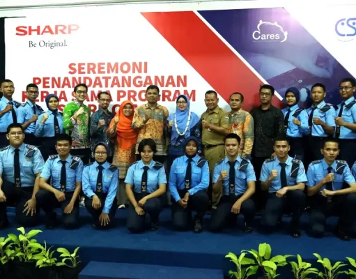 Sharp Indonesia Dukung Program Revitalisasi SMK Pemprov DKI Jakarta