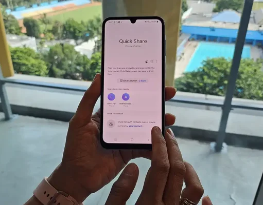 Tips Aman Berbagi File dengan Private Share di Galaxy A25 5G Private Share Galaxy A25 5G