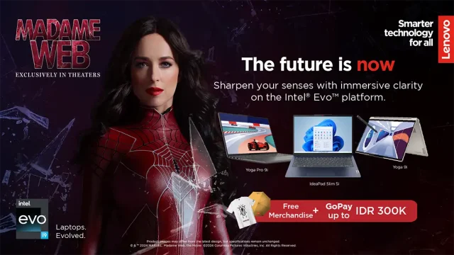 Kolaborasi Lenovo dan Madame Web