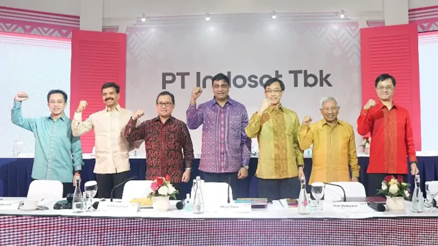 Laporan pendapatan dan EBITDA Indosat