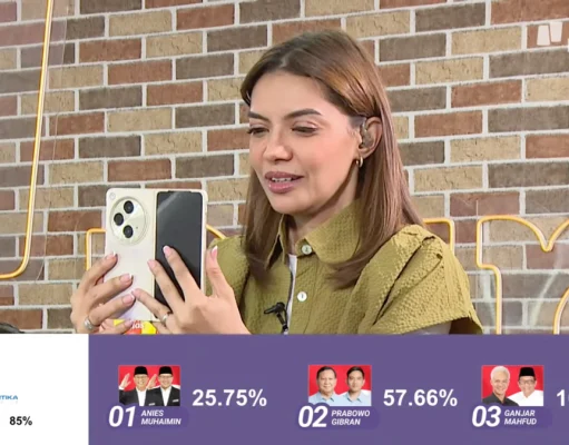 Find N3 Jadi Perangkat Najwa Saat Live Hubungi “Orang Dalam” najwa shihab oppo find n3