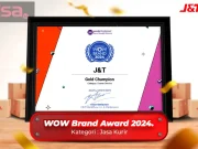 J&T Express Raih WOW Brand 2024 Pilihan Gen Z