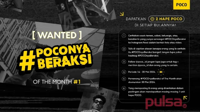 #POCOnyaBeraksi of the Month