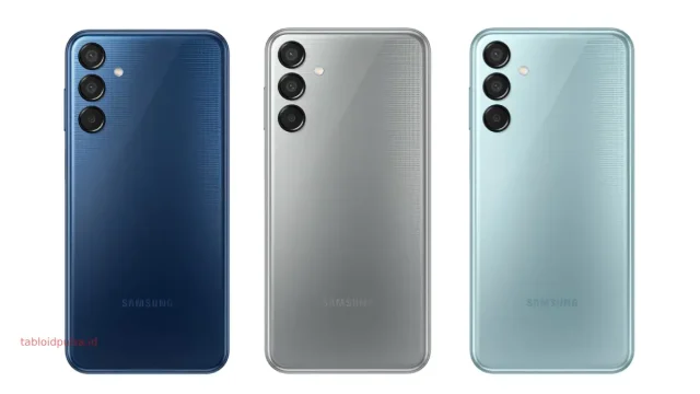 samsung galaxy M15 5G baterai 6000mAh