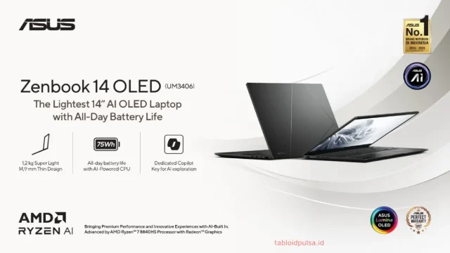 Asus premium laptop Zenbook OLED