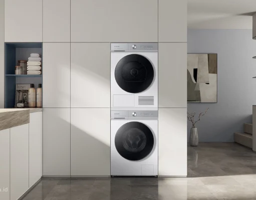 Samsung Luncurkan Bespoke Washer & Dryer Baru dengan AI Samsung Bespoke AI Washer & Dryer