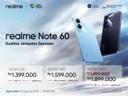 realme Note 60 Resmi Debut di Indonesia, Harga Rp 1.399.000 realme Note 60 debut indonesia