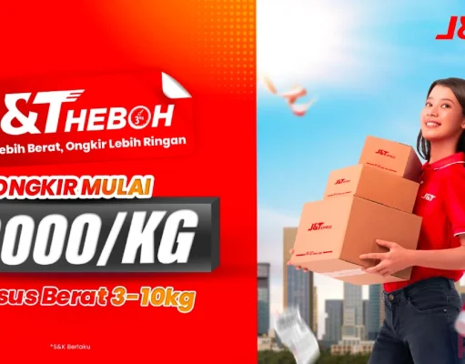 J&T Express Hadirkan J&T HEBOH, Lebih Hemat & Efisien J&T Heboh