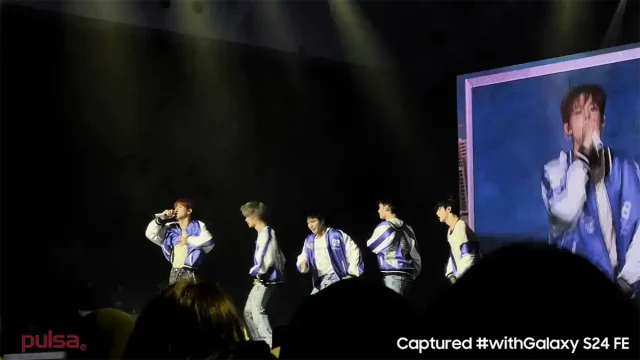 Kamera Galaxy S24 FE Nonton Konser TXT