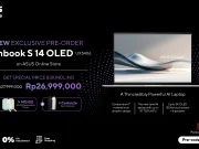 Pre-Order ASUS Zenbook S 14 OLED (UX5406) Dibuka, Laptop Tipis Premium Terbaik Pre-order ASUS Zenbook S 14 OLED (UX5406)