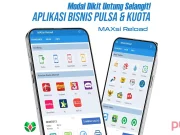MAXsi Reload: Smartphone Jadi Alat Bisnis Pulsa dan Kuota agen pulsa murah MAXsi