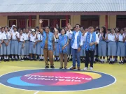 Karyawan Indosat Dirikan Bangunan ECO untuk Sekolah di Ambon Indosat ECO Ambon