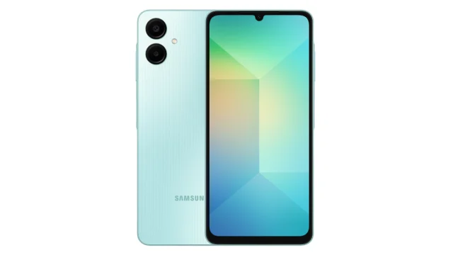 Samsung Galaxy A06 Light Green