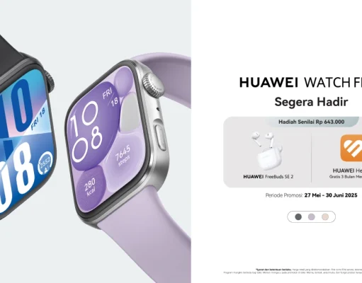 HUAWEI Watch Fit 4 Series Siap Dukung Setiap Langkah Huawei Watch Fit 4 Series langkah