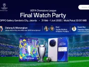 OPPO Ajak Nobar Final UEFA Champions League di Jakarta & Bali Nobar Final UCL UEFA CHampion League Bali Jakarta