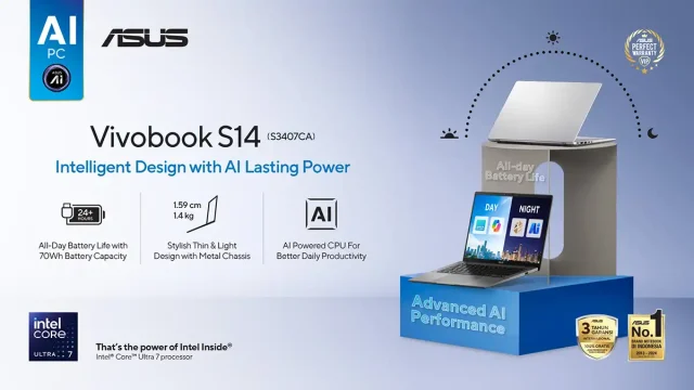 ASUS Vivobook S14 (S3407CA)