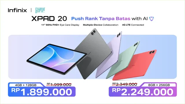 Harga Infinix XPAD 20