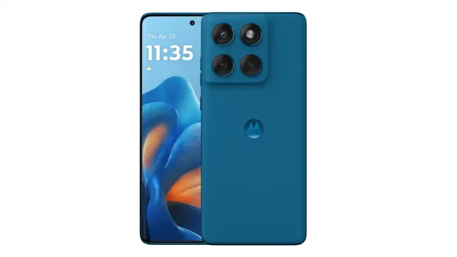 Motorola Edge 60 Fusion Pantone Mykonos Blue