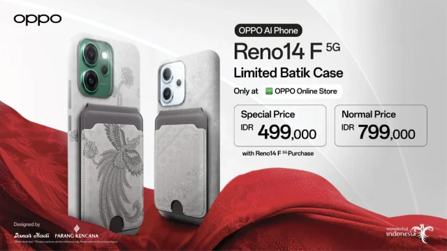 OPPO Batik Case Kemerdekaan RI