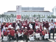 Telkomsel Nyalakan Semangat Indonesia di HUT ke-80 RI Telkomsel nyalakan semangat indonesia