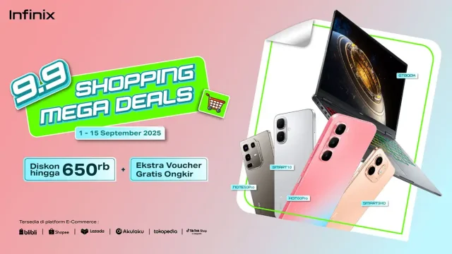 Infinix 9.9 Shopping Mega Deals 2025