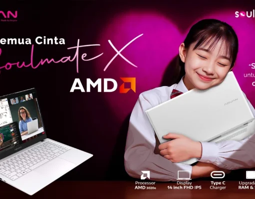 ADVAN Soulmate X Resmi Meluncur, Stylish Harga Terjangkau Advan Soulmate X laptop stylish